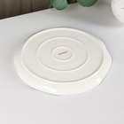 Тарелка обеденная Доляна «Млечный путь», d=25 см, фарфор, серая - Фото 8