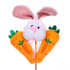 Мягкая игрушка-топпер «Кролик», цвета МИКС - Фото 2