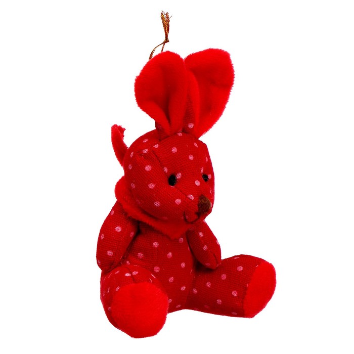 Мягкая игрушка «Кролик», на подвеске - фото 1906086429