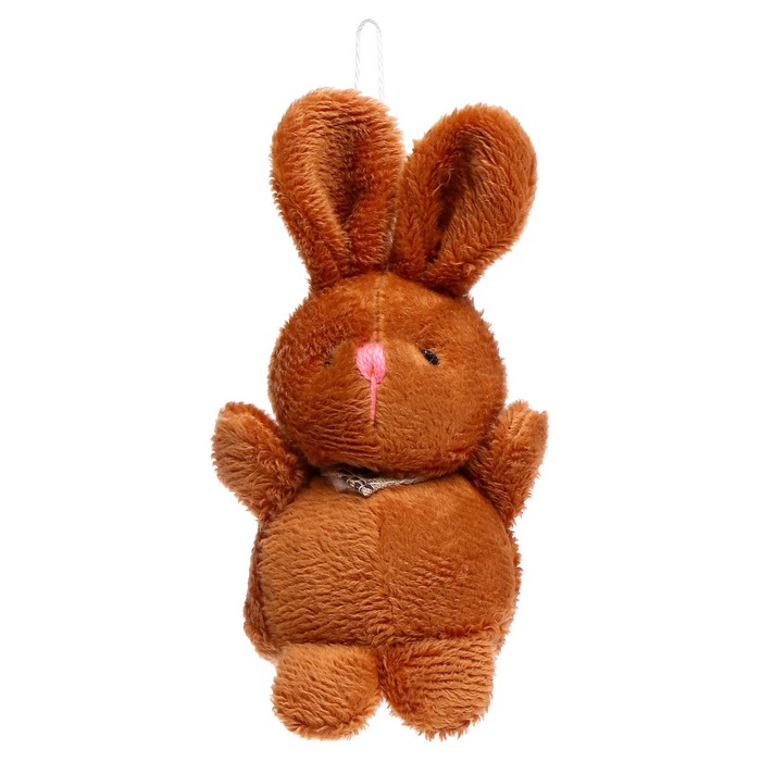 Мягкая игрушка «Кролик», на подвеске, цвета МИКС - фото 1906086430
