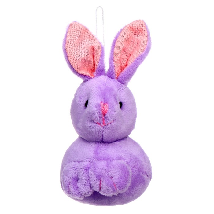 Мягкая игрушка «Кролик», на подвеске, цвета МИКС - фото 1906086433