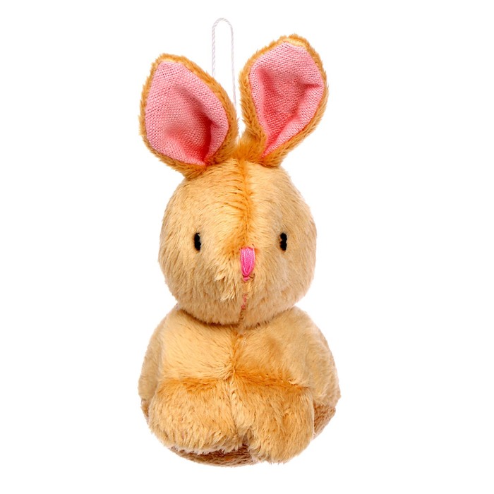 Мягкая игрушка «Кролик», на подвеске, цвета МИКС - фото 1906086435