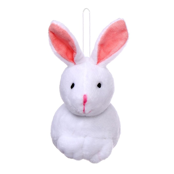 Мягкая игрушка «Кролик», на подвеске, цвета МИКС - фото 1906086437