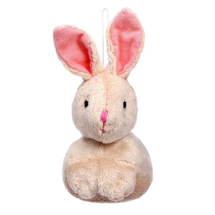 Мягкая игрушка «Кролик», на подвеске, цвета МИКС - фото 1906086438