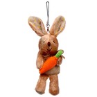 Мягкая игрушка «Кролик», на подвеске, цвета МИКС - фото 6702299