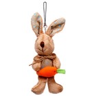 Мягкая игрушка «Кролик», на подвеске, цвета МИКС - фото 6702301