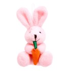 Мягкая игрушка «Кролик», на подвеске, цвета МИКС - Фото 4