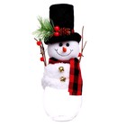 Конфетница «Снеговик в шляпе» - фото 1660344