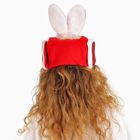 Карнавальная шапка «Зайка» - фото 25495926