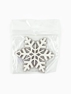 Ёлочная игрушка новогодняя «Снежинка», хдф, 6.9×7.6 см - Фото 5