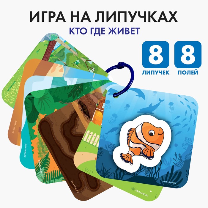 Игра Кто Где Живет