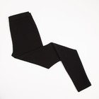 Леггинсы женские, цвет чёрный, размер 46 - фото 25272526