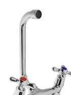 Смеситель для кухни ZEIN Z2485, настенный, излив 20 см, кран-букса латунь 1/2", хром - Фото 6