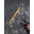 Скребок для чистки одежды, ковров, мебели Доляна, 18×12.5 см, ПВХ ручка - Фото 5