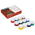 УЦЕНКА Гуашь художественная, набор 12 цветов х 20 мл, ЗХК "Сонет" - Фото 1