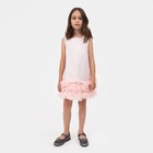 Платье для девочки MINAKU: PartyDress цвет розовый, рост 122 - фото 319066038