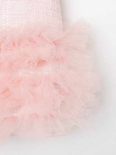 Платье нарядное детское MINAKU: PartyDress, розовое, рост 122 см