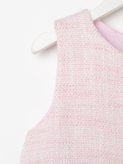 Платье нарядное детское MINAKU: PartyDress, розовое, рост 122 см