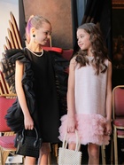 Платье нарядное детское MINAKU: PartyDress, розовое, рост 134 см - фото 117050152 Платье нарядное детское MINAKU: PartyDress, розовое, рост 134 см - фото 117050152