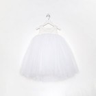 Платье для девочки MINAKU: PartyDress цвет белый, рост 116 - Фото 7