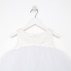 Платье для девочки MINAKU: PartyDress цвет белый, рост 116 - Фото 8