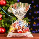 Пакет подарочный "С Новым годом!" 25 х 40 см. (комплект 100 шт) - фото 28138357