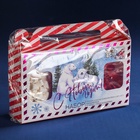 Подарочный набор «С новым годом!»: горячий шоколад 5 шт. х 25 г., маршмеллоу 50 г., печенье с предсказаниями 24 г. - фото 29547826