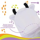 Игрушка грелка с вишневыми косточками Крошка Я «Коровка», от 3 мес. - Фото 3