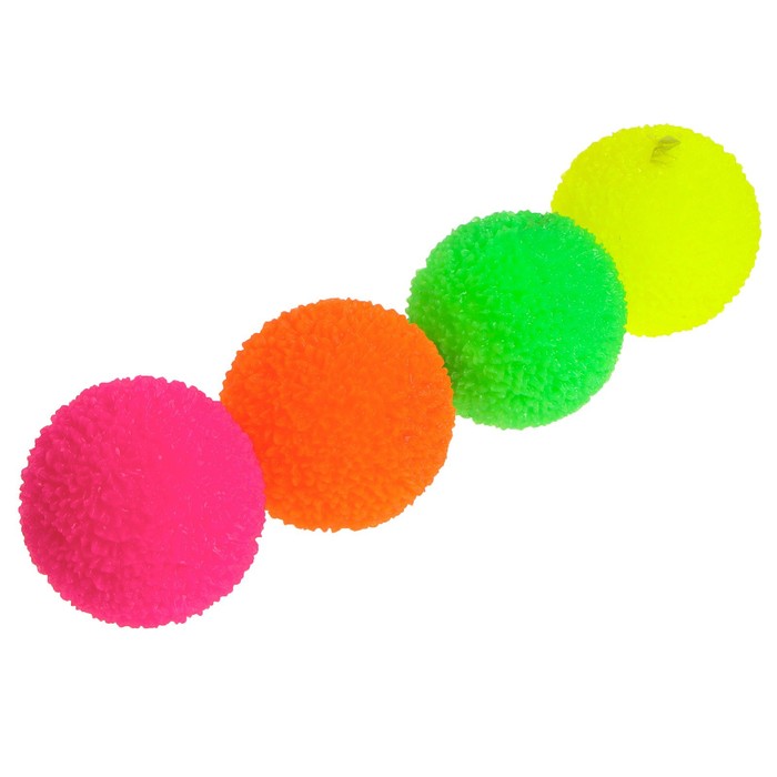 Мяч световой, 6 см, цвета МИКС - фото 1885467410