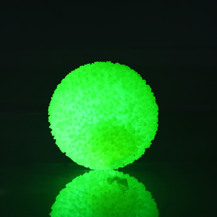 Мяч световой, 6 см, цвета МИКС - фото 1911808014