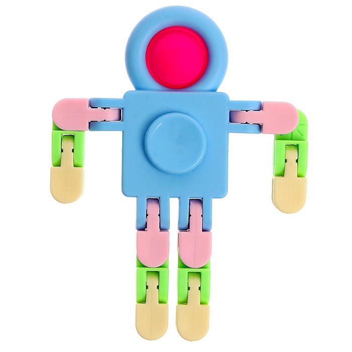 Развивающая игрушка «Робот», цвета МИКС - фото 1897270892