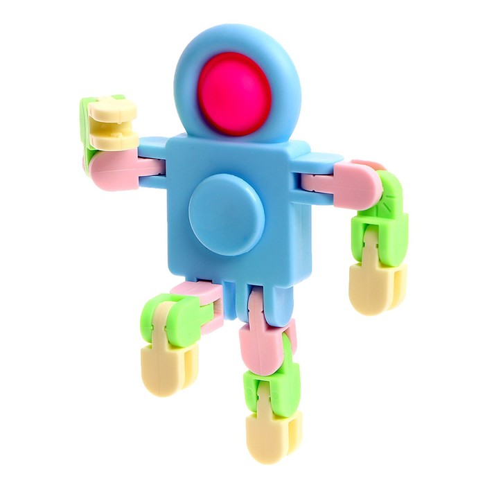 Развивающая игрушка «Робот», цвета МИКС - фото 1897270895