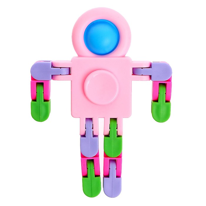 Развивающая игрушка «Робот», цвета МИКС - фото 1897270899