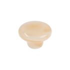 Ручка-кнопка CAPPIO, d=33 мм, акрил, цвет карамельный - Фото 1