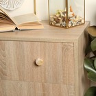 Ручка-кнопка CAPPIO, d=33 мм, акрил, цвет карамельный - Фото 4