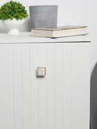 Ручка-кнопка CAPPIO, 38X38, пластик, цвет хром - фото 809409773