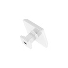 Ручка-кнопка CAPPIO, 35х35 мм, пластик, цвет хром - фото 21783131