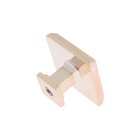 Ручка-кнопка CAPPIO, 36X36, пластик, цвет золото - фото 805037181