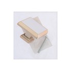 Ручка-кнопка CAPPIO, 36X36, пластик, цвет золото - фото 805037182