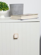 Ручка-кнопка CAPPIO, 36X36, пластик, цвет золото - фото 809409778