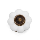 Ручка-кнопка ТУНДРА, d=33, пластик, белая - Фото 3