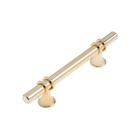 Ручка скоба CAPPIO, м/о 96 мм, d=12 mm, пластик, цвет золото - фото 12678398