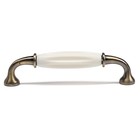 Ручка скоба CAPPIO, м/о 128 мм, пластик, цвет бронза - фото 805037252