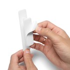 Ручка мебельная самоклеющаяся CAPPIO, L=108 мм, пластик, цвет белый - Фото 11