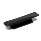 Ручка мебельная  самоклеющаяся CAPPIO, L=108 мм, пластик, цвет черный - фото 11571784