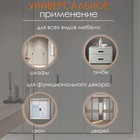 Ручка мебельная самоклеющаяся CAPPIO, L=108 мм, пластик, цвет черный - Фото 16