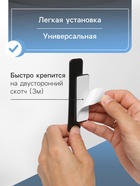 Ручка мебельная самоклеющаяся CAPPIO, L=108 мм, пластик, цвет черный - Фото 2