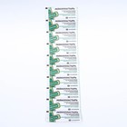 Лейкопластырь медицинский бактерицидный на нетканой основе с зеленкой 2,5х7,2 см - Фото 1