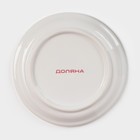 Блюдо с крышкой Доляна «Зайка в золотом», 12×9.5 см, цвет белый - Фото 4