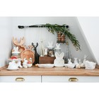 Банка для сыпучих Доляна «Зайка в золотом», 600 мл, с керамической крышкой, стекло, прозрачная - Фото 8